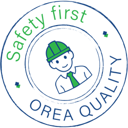 Safety first transparentne logo